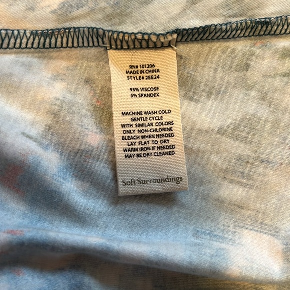 - Soft surroundings Nanette Maxi Dress Size Medium - Picture 14 of 15